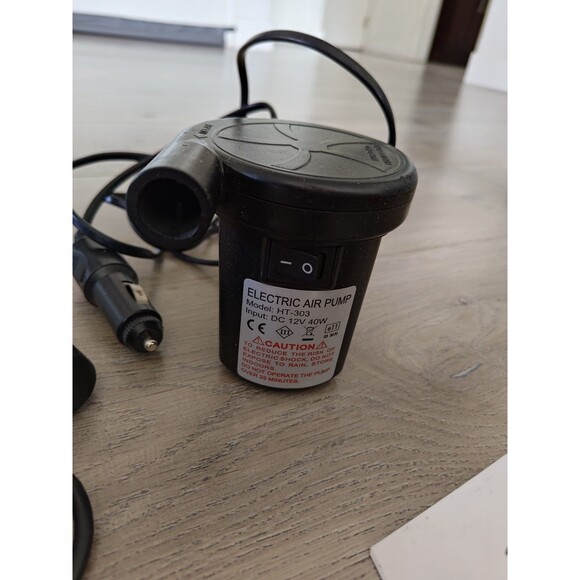 Coghlan's Electric Air Pump 12V 40W Model HT-303 Air Mattress Furniture - Picture 6 of 7